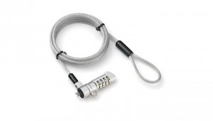 Linka zabezpieczająca do laptopa Nano Slot 2.5x5.5mm na Szyfr 1.8m