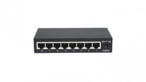 Switch Gigabit 8x 10/100/1000 Mbps RJ45 Desktop Metalowy