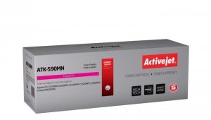 Toner Activejet ATK-590M (zamiennik Kyocera TK-590M Supreme 5000 stron czerwony)