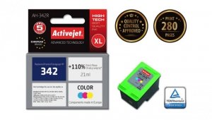 Tusz Activejet AH-342R (zamiennik HP 342 C9361EE Premium 21 ml kolor)
