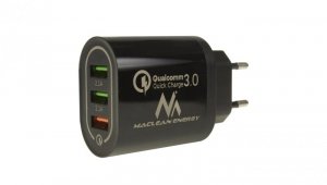 MCE479 B uniwersalna ładowarka USB Adapter do ładowania 3xUSB