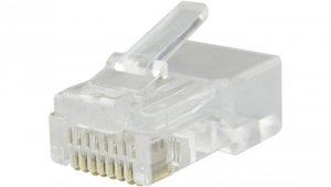 Wtyk modularny RJ45 8P8C kat.6 nieekranowany UTP drut NEKU /woreczek 100szt./