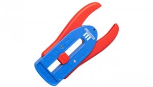 Ściągacz izolacji cienkich przewodów 0,12-0,8 mm2 / Ściągacz izolacji do przewodów alarmowych / Wire Stripper S /51000002