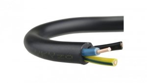 Kabel prądowy YKY 0,6/1kV 3x2,5 drut do ziemi Mercor /100m/