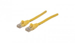 Patch Cord Cat6 UTP 10M Żółty 100 Miedź 343787