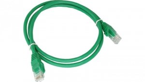 Patch-cord U/UTP kat.6 PVC 5.0m zielony KKU6ZIE5