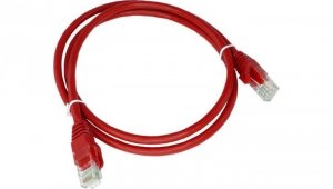 Patch-cord U/UTP kat.6A LSOH 2.0m czerwony KKU6ACZE2.0