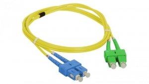 Patch cord SM SC/APC-SC duplex 9/125 2.0m FOC-SCASC-9SMD-2