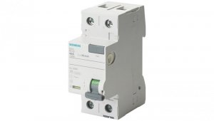 Wyłącznik różnicowoprądowy 2P 40A 30mA 230V typ F 5SV3314-3