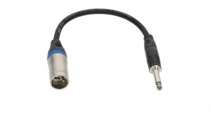 KLOTZ Przejściówka XLR (m)/ Jack 6,3mm (m) 0,2m