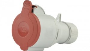 Gniazdo przenośne 5P 32A 400V czerwone IP44 ISN 3253