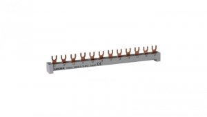 Szyna łączeniowa widełkowa 3-fazowa 10mm2 12 modułów NOARK