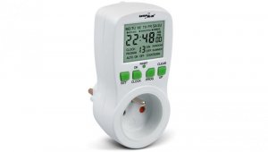 Włącznik czasowy - timer cyfrowy GreenBlue GB107 16 programów max 240 programów GB107