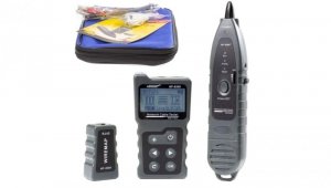 Tester kabli sieciowych LAN RJ45 PoE z pomiarem długości przewodów LCD NF-8209