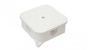 Puszka n/t instalacyjna 85x85x35 pusta biała 400V IP44 ViPlast 027-01