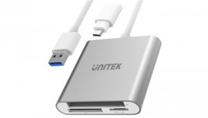 UNITEK Czytnik kart pamięci SD / MicroSD na USB 3.0 A (wtyk)