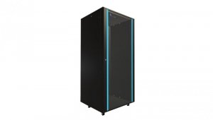 Szafa rack stojąca Extralink 37U 800x800 Czarna