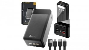 Powerbank Power bank, Fast Charging, USB-C Extralink EPB-124 30000mAh Czarny