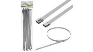 Opaska stal nierdzewna z zapięciem kulowym 7,9x360mm 20szt Elcan