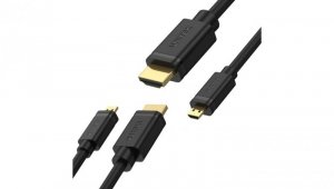 UNITEK Kabel micro HDMI - HDMI 4K@60 (wtyk / wtyk) 2m