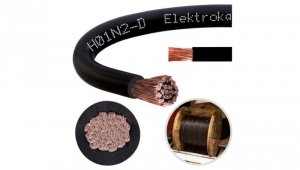 Przewód spawalniczy H01N2-D / OnS 95 100V Elektrokabel /100m/