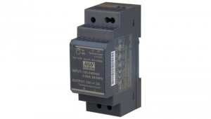 Zasilacz na szynę DIN 12V 2A 24W uniwersalny HDR MEAN WELL