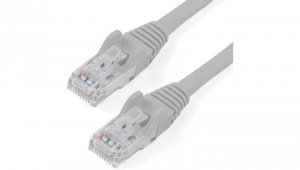 Patch cord Cat5e UTP 1m szary CCA SOHO