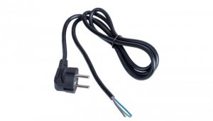 Kabel zasilający bez zakończenia Akyga AK-OT-01C CU CEE 7/7 1.5 m