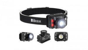 Latarka akumulatorowa czołowa 5W 260 lm LB0106 LIBOX