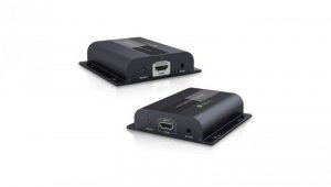Konwerter HDMI 1.3 1080p 60Hz do 120m po kablu sieciowym Kat6 IDATA EXTIP-383V4
