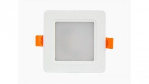 LED line LITE Downlight Plafon MOLLY 5W 500lm 4000K neutralna kwadrat podtynk 3 lata gwar.