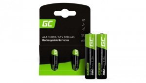 Akumulator Ni-MH R03 AAA 800mAh 1,2V (Ready 2 Use) Green Cell BLISTER 2szt.