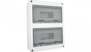 Rozdzielnica natynkowa hermetyczna 2x12 modułowa 1000V DC z listwą N+PE IP65 APV