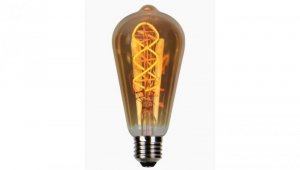 LED line PRIME żarówka LED E27 4W 1800K 210lm 220-240V FILAMENT ST64 RETRO EDISON VINTAGE ZŁOTA ŚCIEMNIALNA 5 lat gwar.
