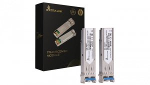Moduł SFP 1,25Gbps, LC/UPC, 1310nm, 20km, single mode, DOM (Dedicated to HP/Aruba) Extralink SFP 1.25G 2-Pack