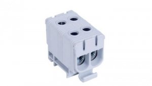 Blok rozdzielczy - odgałęźny 2 - polowy 2,5-50mm2 szary montaż płaski FJ-E50/2 1000054