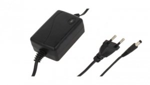 POSB12100D Zasilacz Desktop 12W 12V 1A wtyk AC: CEE 7/16, wtyk DC: 2.1/5.5 (+)