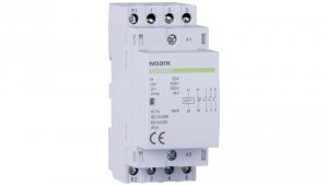 Stycznik modułowy cewka 25A 230V AC 4xNO TH35 NOARK