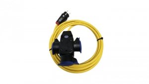 EXTREME Przedłużacz 3x1,5 PUR H07BQ-F 15m 3-fach 134615