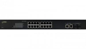 SWITCH POE PULSAR SF116 16-PORTÓW (16xPoE + 2xUPLINK/2xSFP UPLINK)