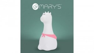 MARYS LAMPKA NOCNA LED RGB ŻYRAFA