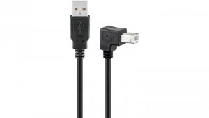 Kabel USB 2.0 Hi-Speed, Czarny - Długość kabla 5 m