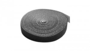 opaska kablowa taśma rzepowa szer 20mm do cięcia ISWT-ROLL-2010BKTY /10 m/