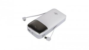 POWERBANK 20000 mAh 22.5W WBUDOWANY TYPE C LIGHTNING LP PQ20 LOGICPOWER