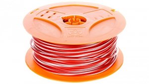 Przewód instalacyjny X07V-K 2,5 czerwony/biały 4522422S /100m/