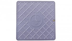 Puszka kontrolna do elewacji 140x140x60mm szara 68.1/SZ /96801108/
