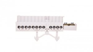 Listwa zaciskowa na szynę 1x25 + 12x16mm2 Cu biała Mi NK 14 HPL2000337