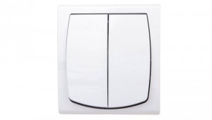 MADERA Łącznik hermetyczny świecznikowy IP44 biały ŁNH-2N/00