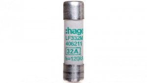 Wkładka topikowa cylindryczna 10x38 mm aM 32A 400V AC LF332M