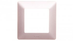 VALENA LIFE Ramka pojedyncza aluminium 754131